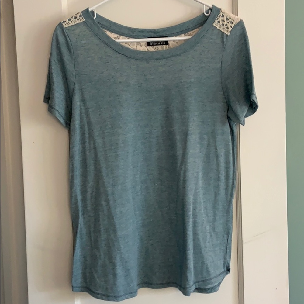 Nice condition blue short sleeve